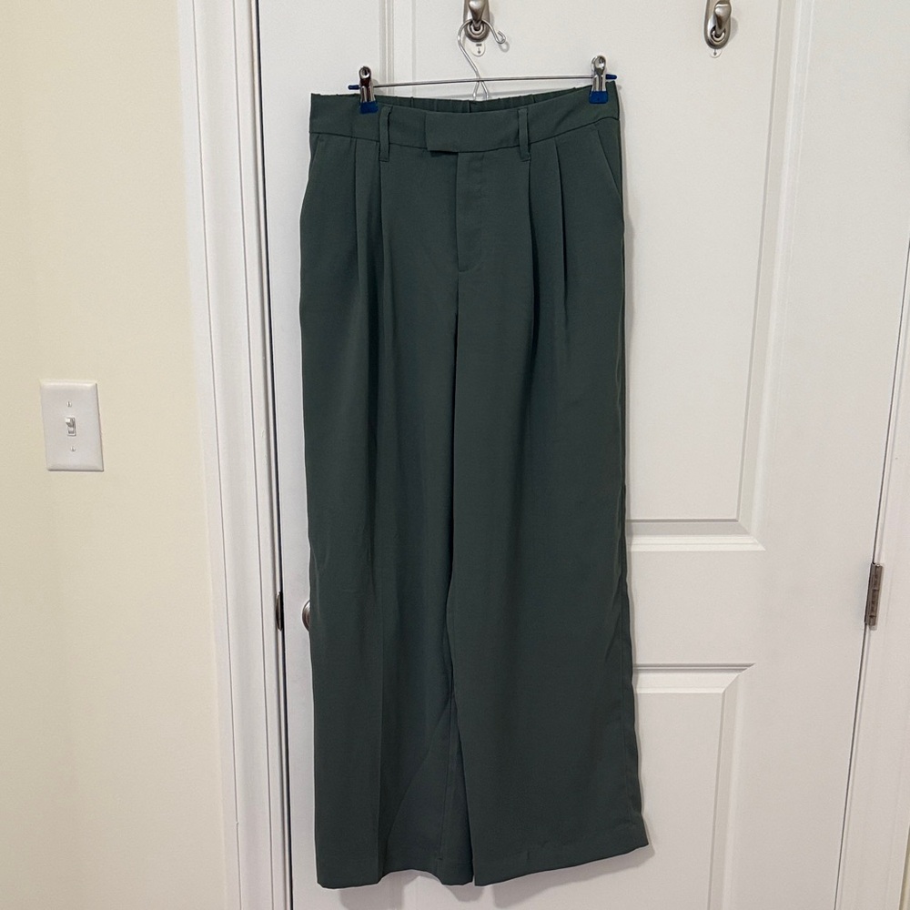 a new day Women's Dark Green Trousers